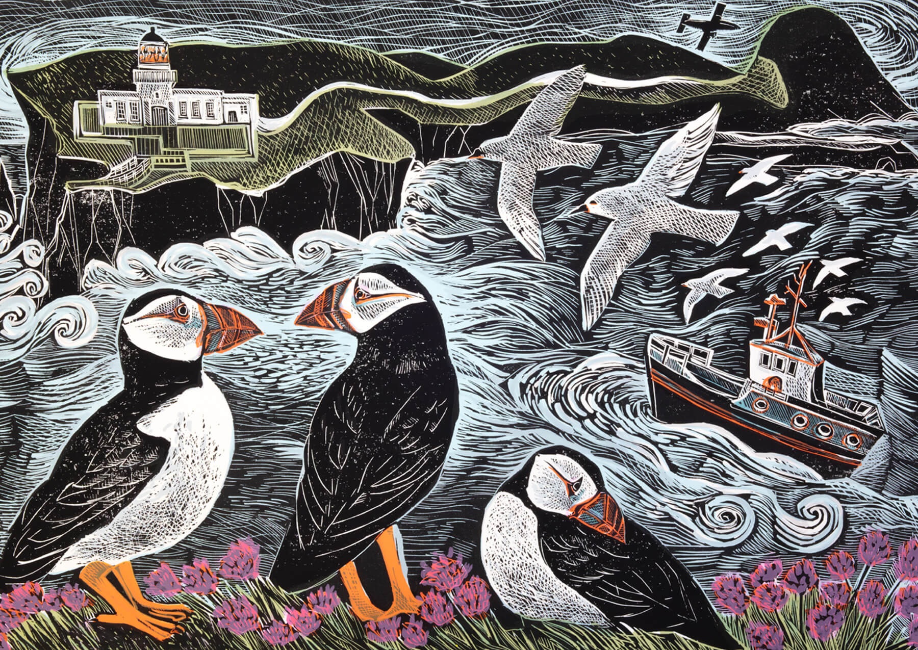 Angela Harding Exhibition at Yorkshire Sculpture Park - A chronicle of birds and beasts