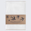 Swallows in Flight White Window Stickers
