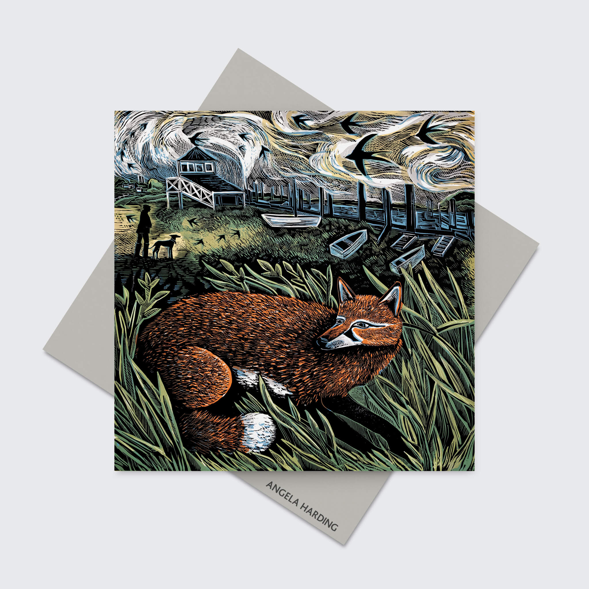 Morston Fox Greeting Card