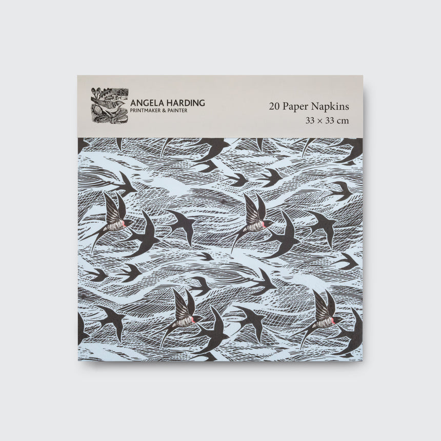 Swallows and Sea Paper Napkins