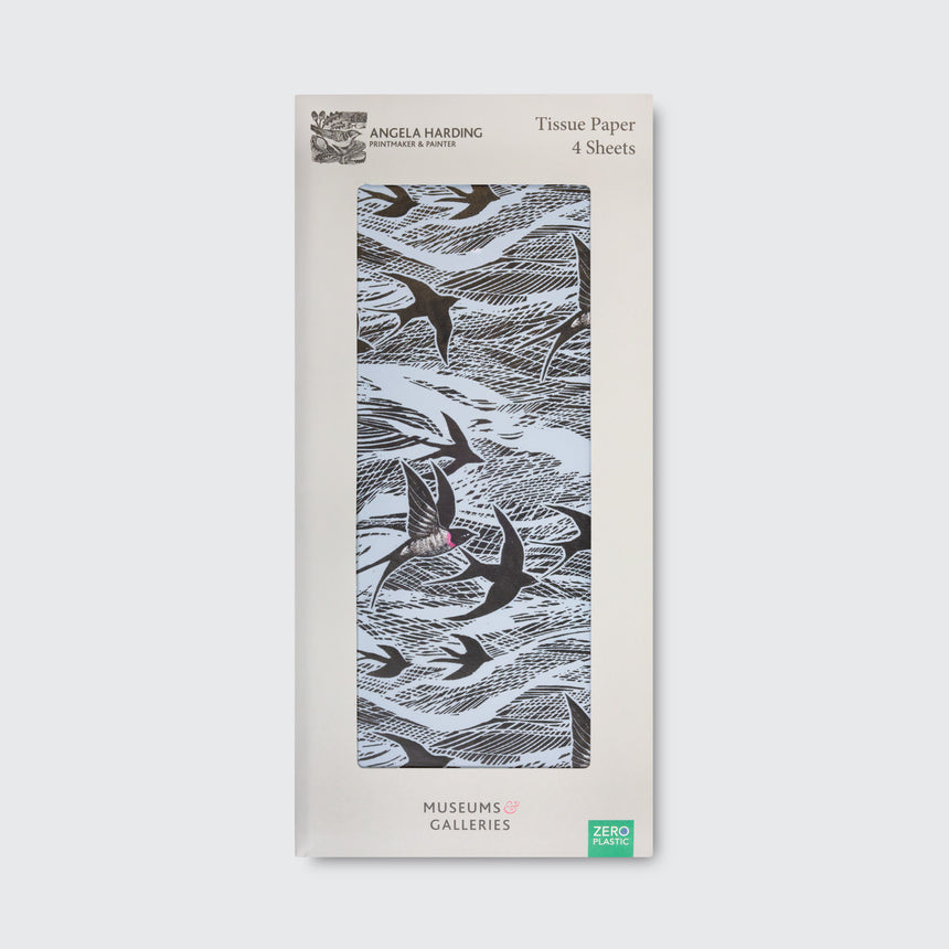 Swallows and Sea Tissue Paper