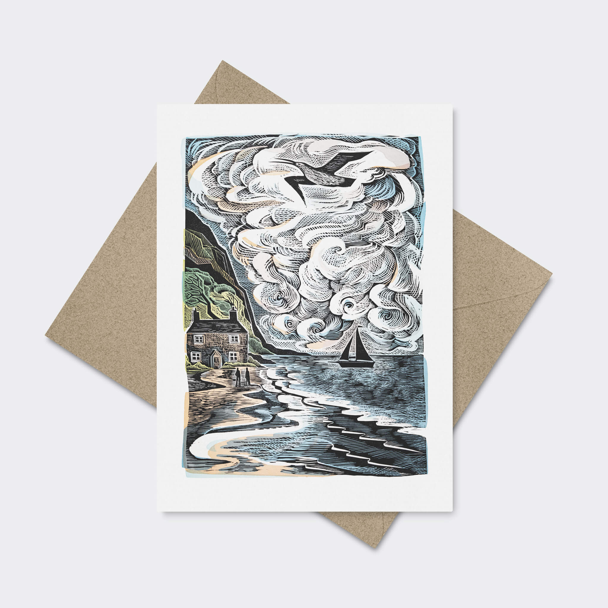 Cornish Path & Curlew Cry Boxed Notecard Set