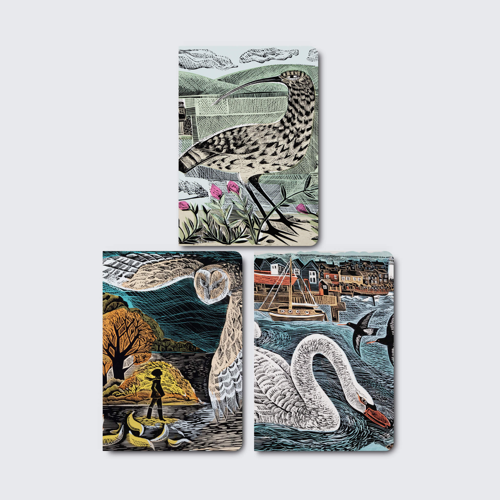 Wildlife Notebooks A5 – Set of 3