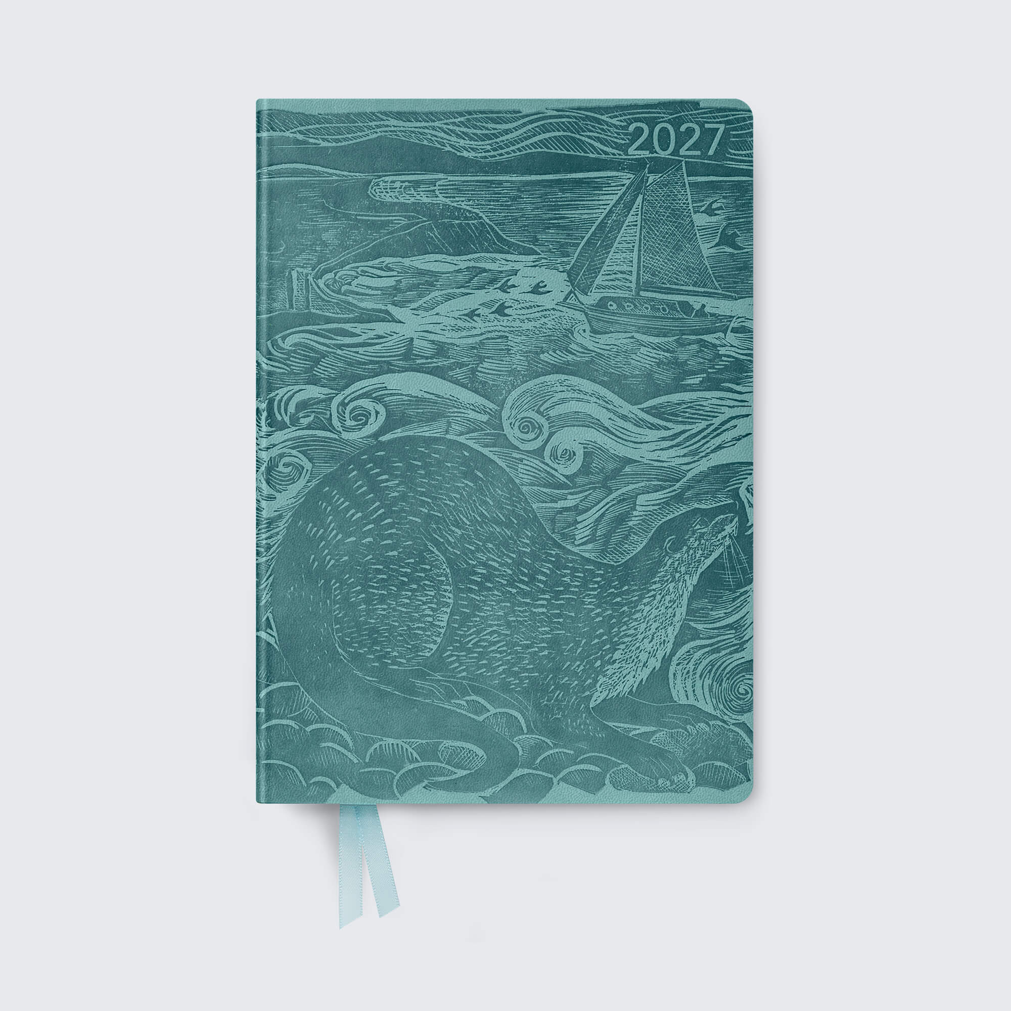 Shetland Otter and Windsong 2027 Artisan Art Diary