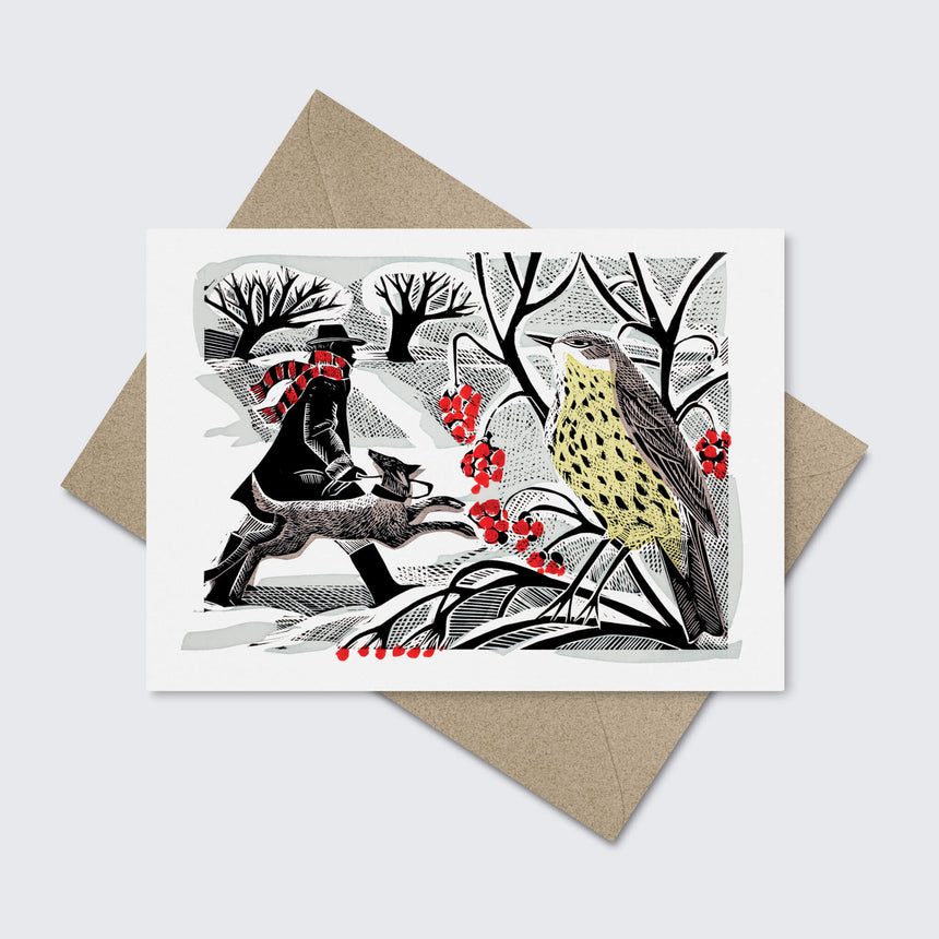 Winter Thrush & Bringing Back The Tree Notecards