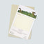 Hares and Open Fields Concertina Card