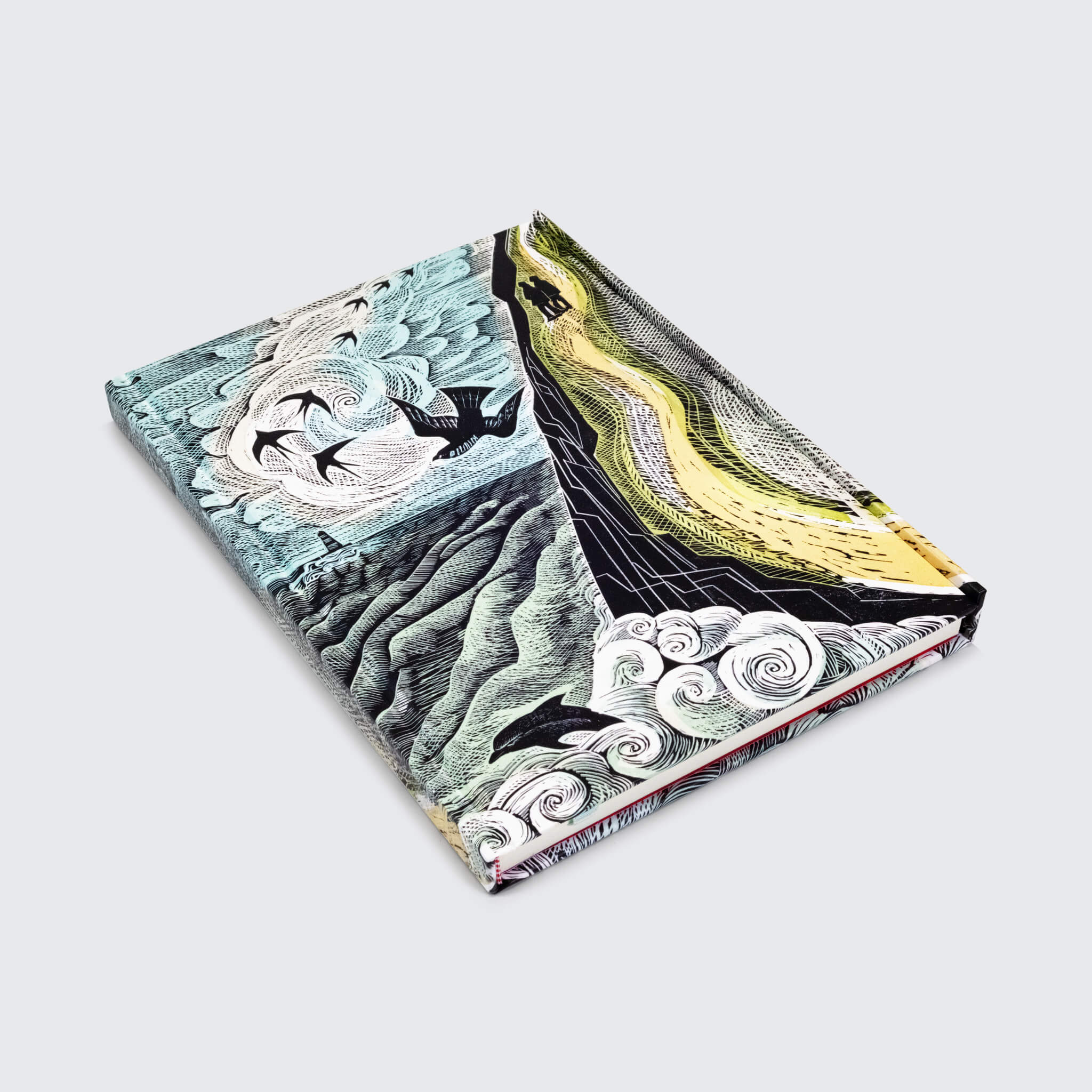 Cornish Path Hardback Foiled Journal
