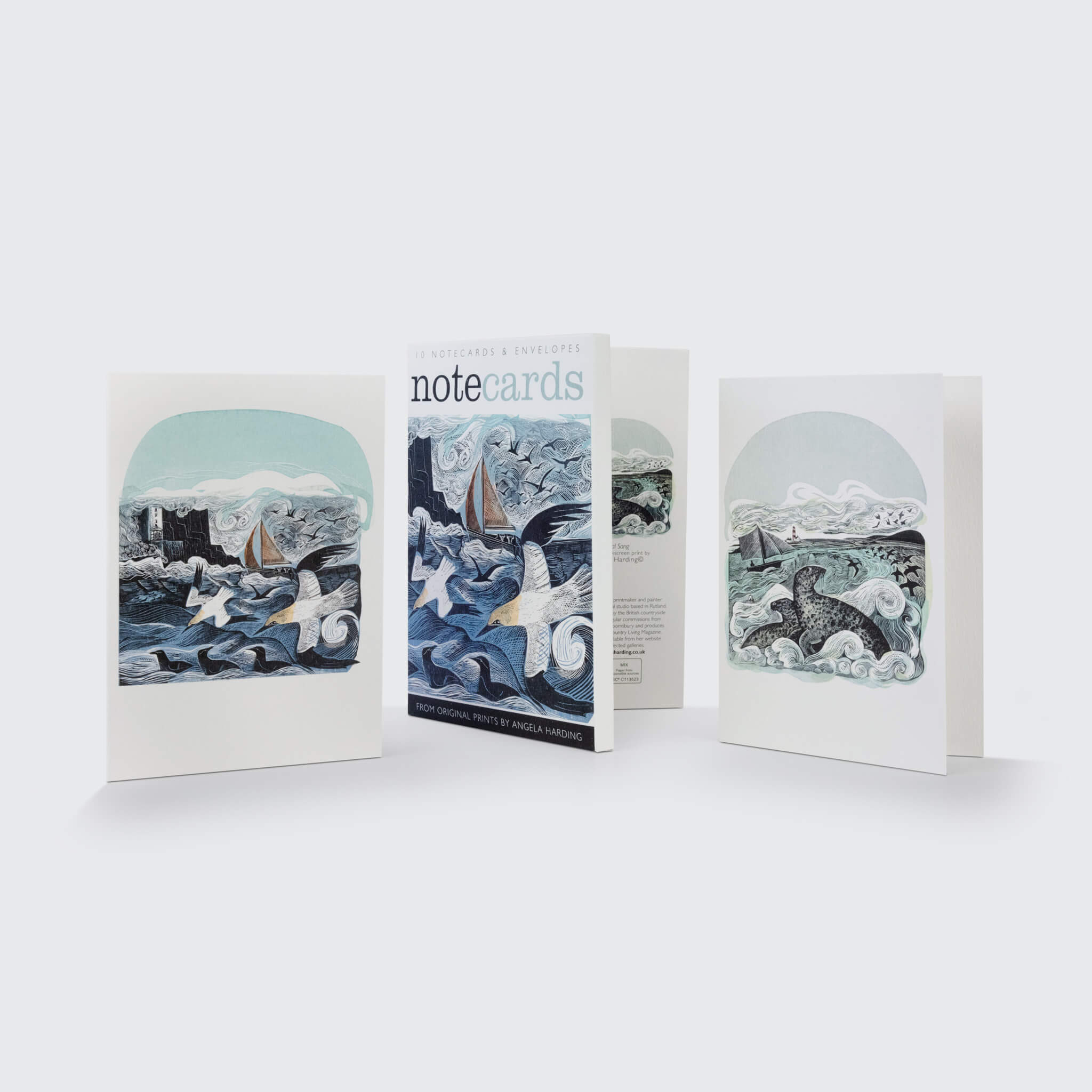 Angela Harding | Notecards | Seal Song & Gannets At Rathlin Island