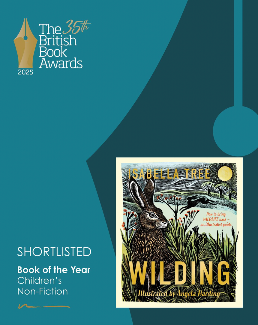 Wilding Shortlisted at The British Book Awards 2025