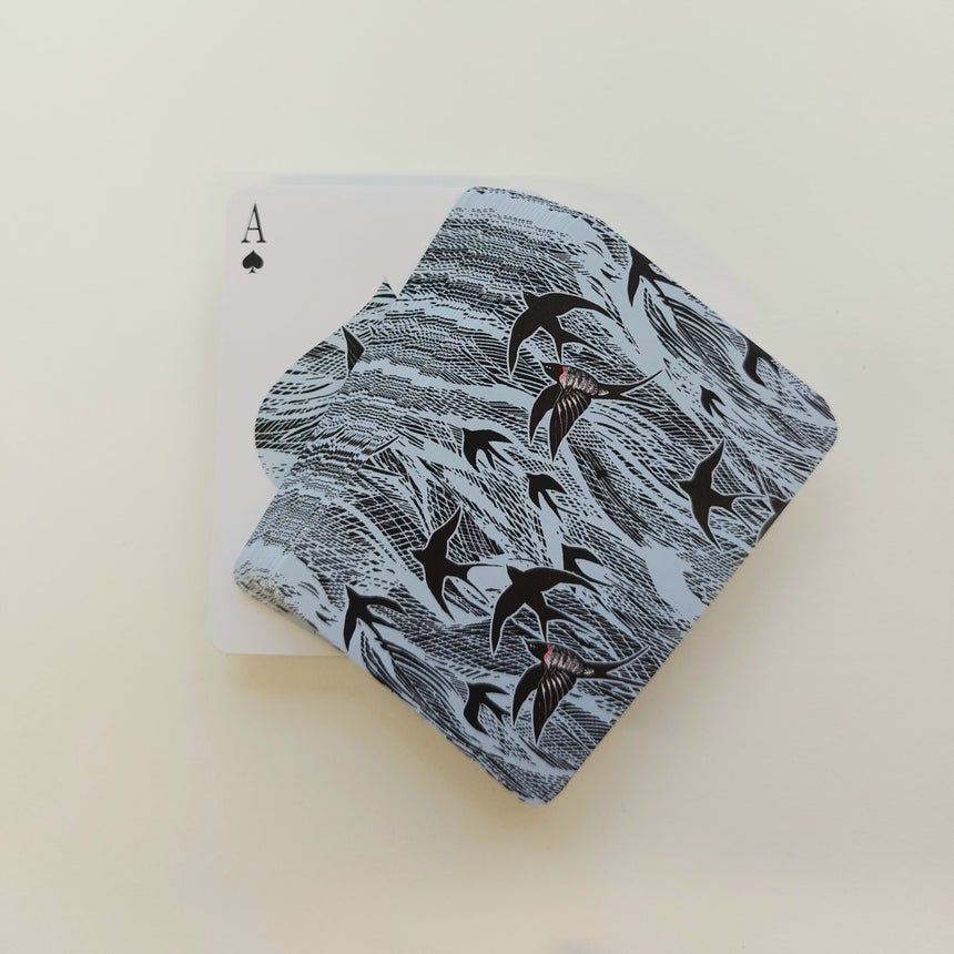 Swallows & Sea Playing Cards