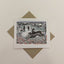 Whippets in Winter Greeting Card