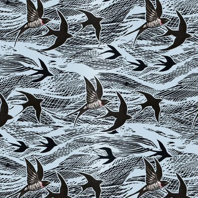 Swallows and Sea Gift Wrap (3 Sheets)