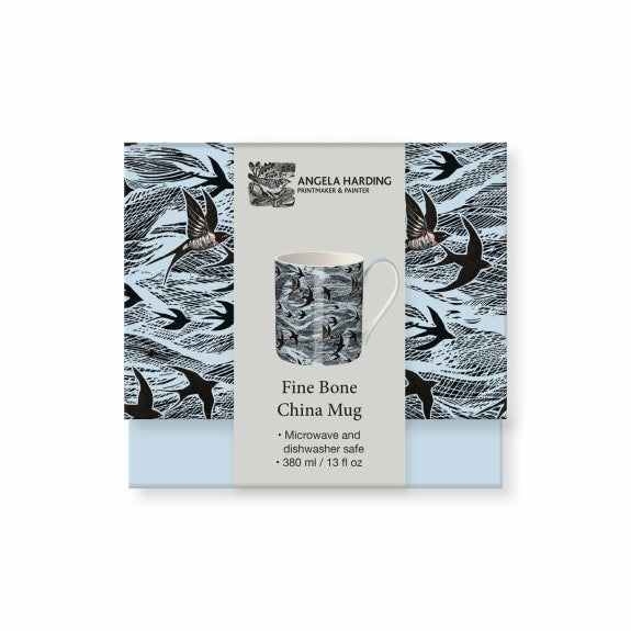 Swallows & Seas Fine Bone China Mug