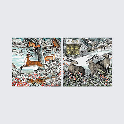 Winter Wonderland Christmas Card Box Set – Set of 12