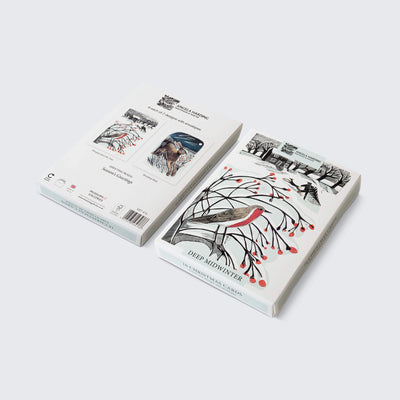 Deep Midwinter Christmas Card Box Set – Set of 16