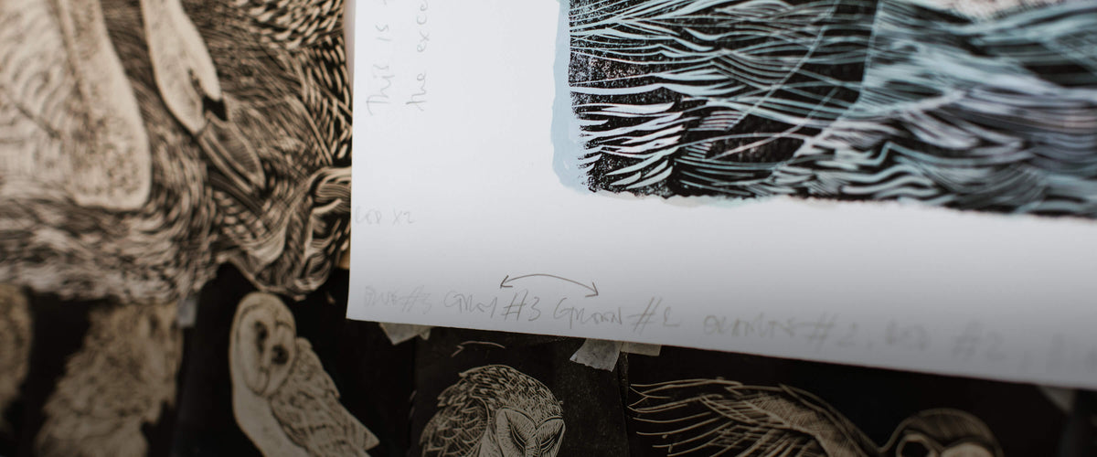 Angela Harding | Linocut Prints, Giftware and Paintings