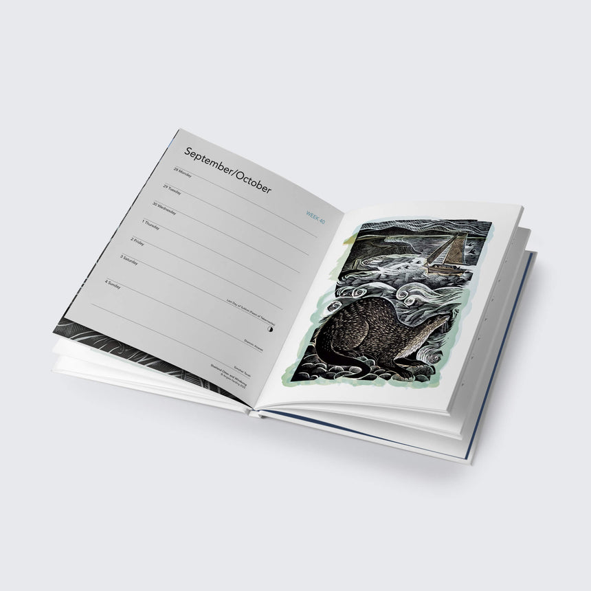 'New' 2026 Desk Diary - Week to view