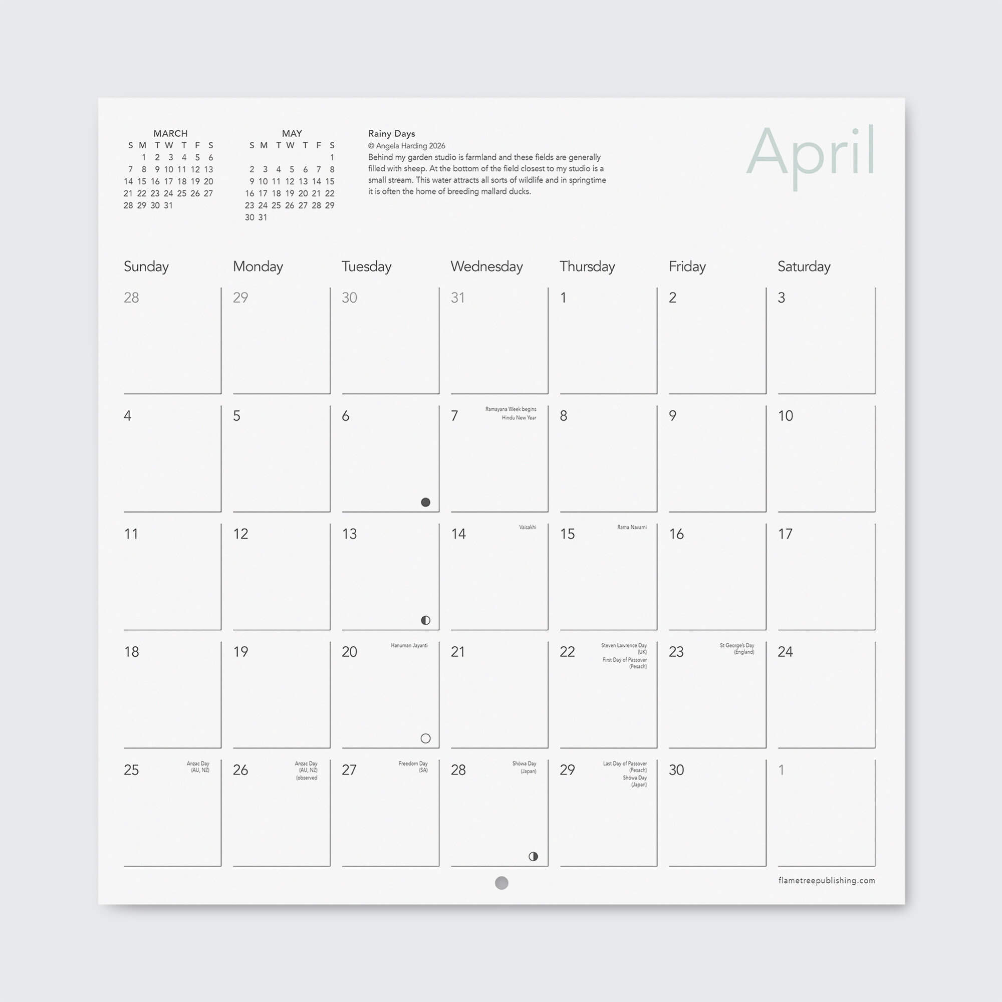 2027 Wall Calendar