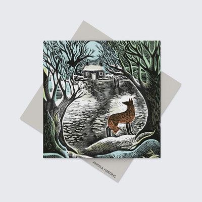 Night Fox Christmas Card Box Set – Set of 5