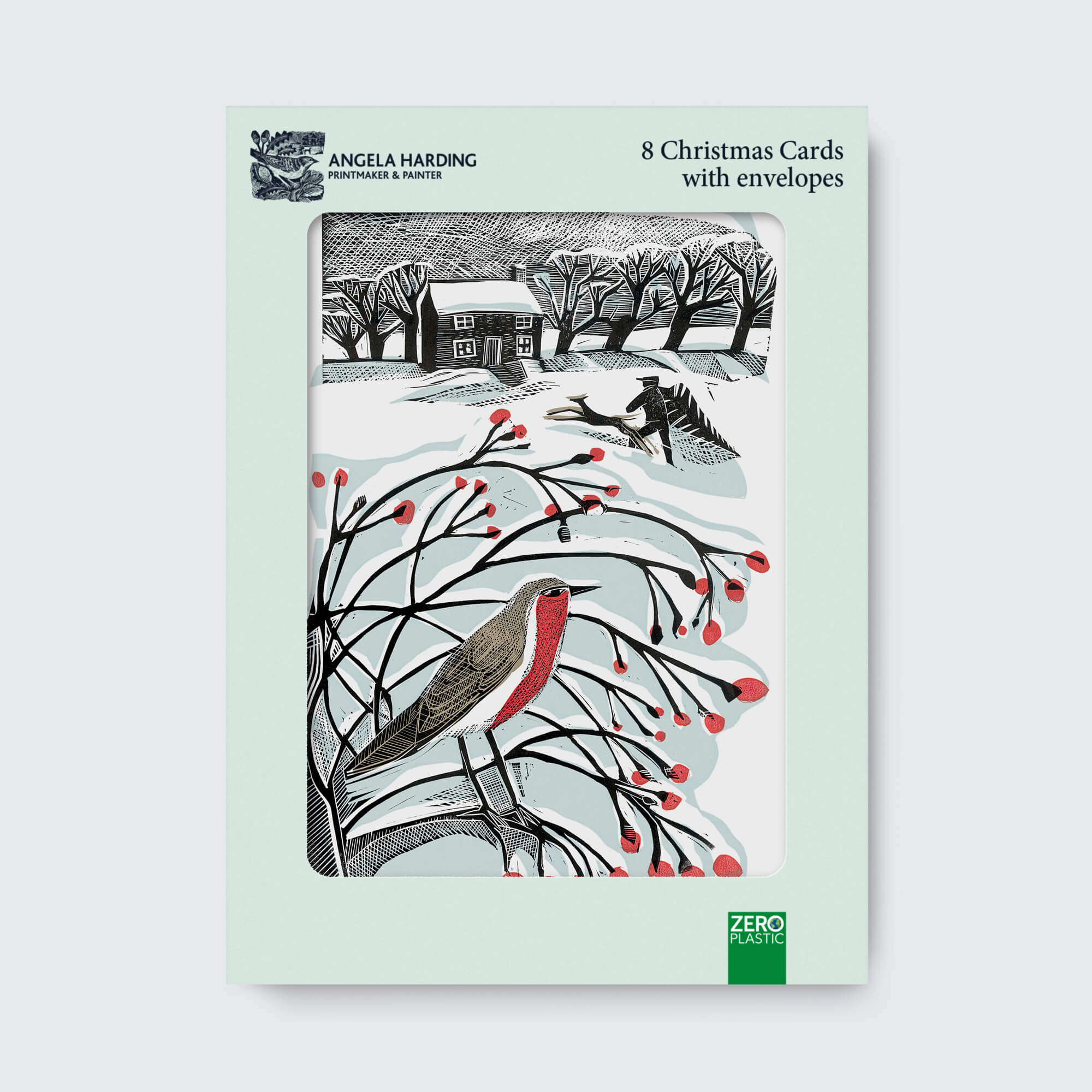 Bringing Back the Tree Christmas Card Box Set – Set of 8