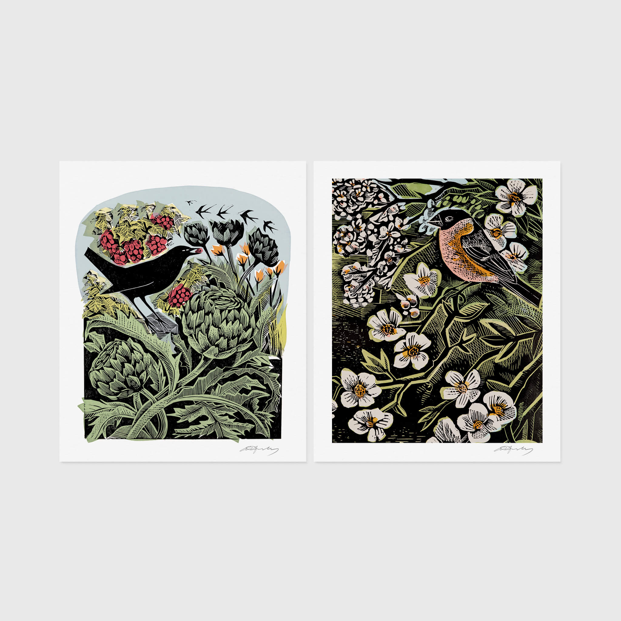 Blossom & Berries Notecards