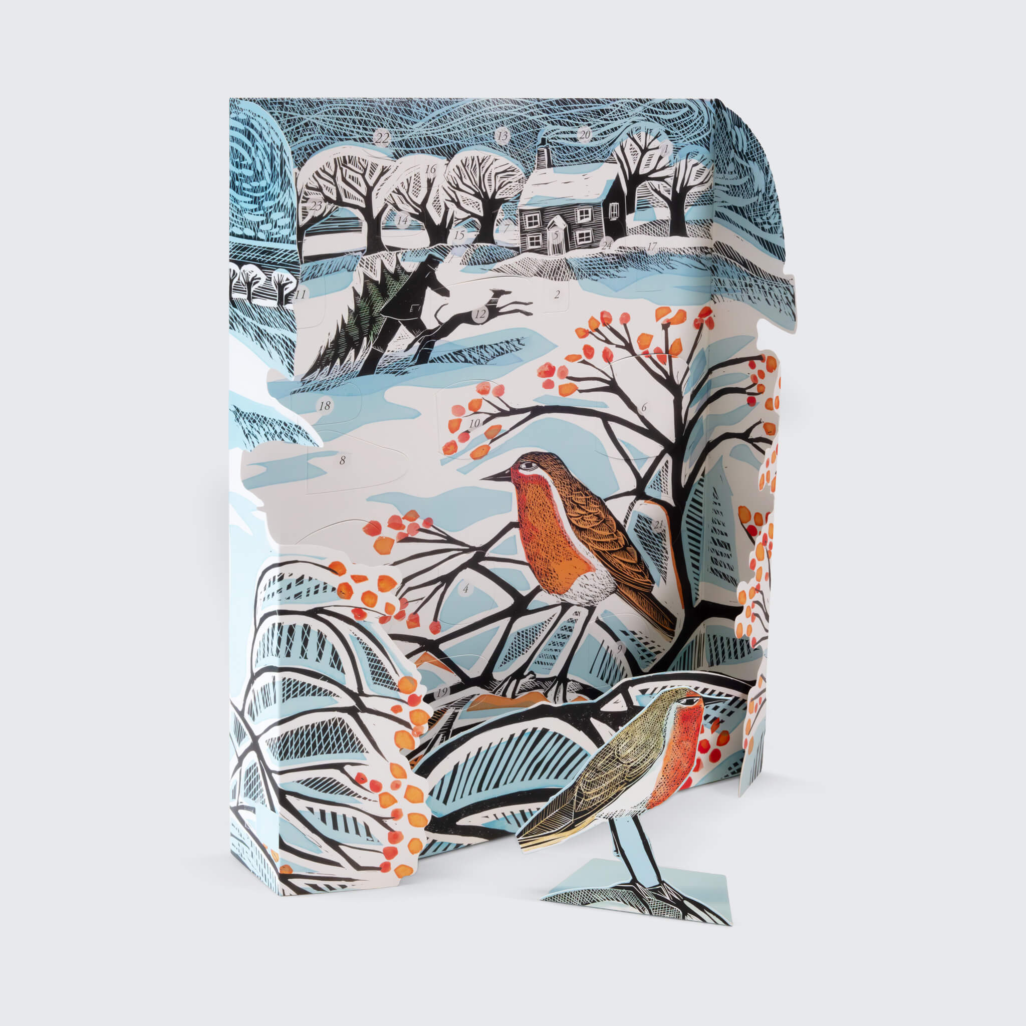 Bringing Home The Tree Advent Calendar