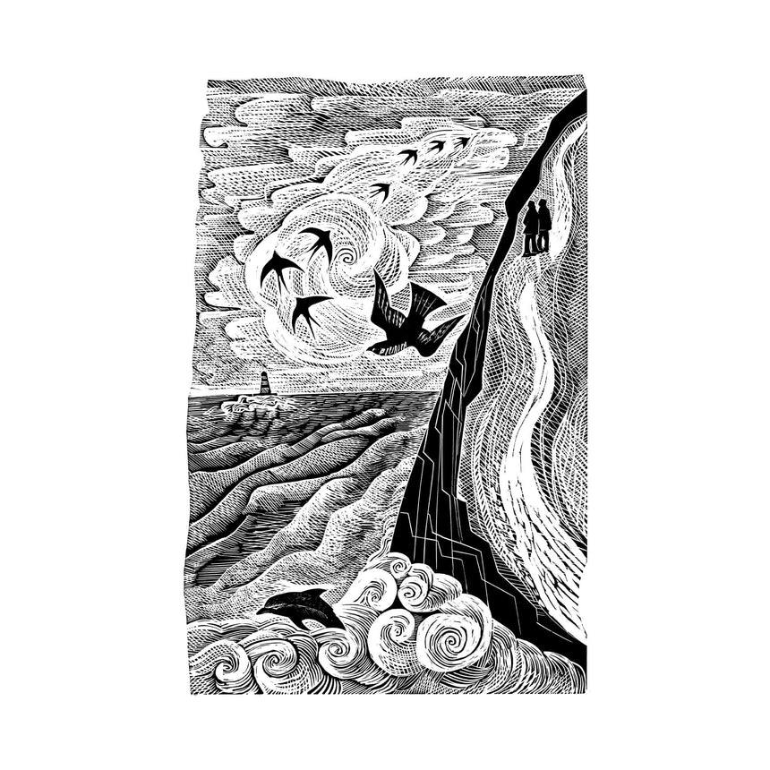 Cornish Path – Black & White