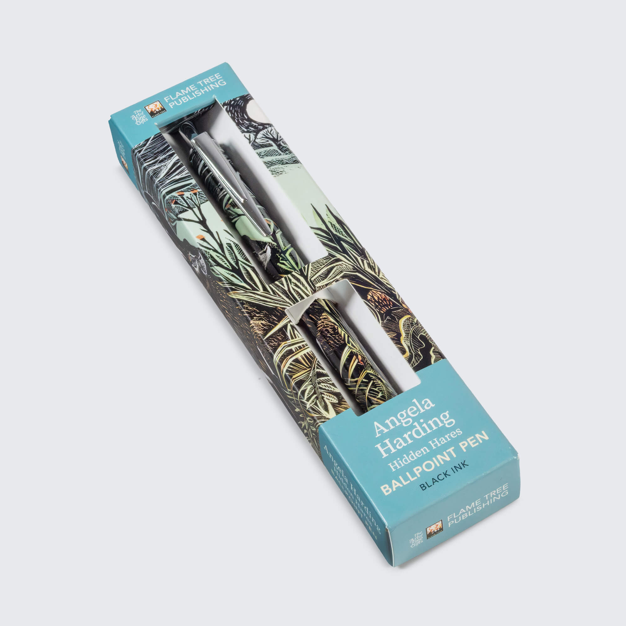 Hidden Hares Boxed Decorative Ballpoint Pen