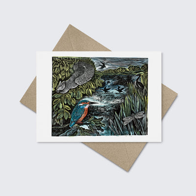 Hidden Hares and Kingfisher & Squirrel Notecards