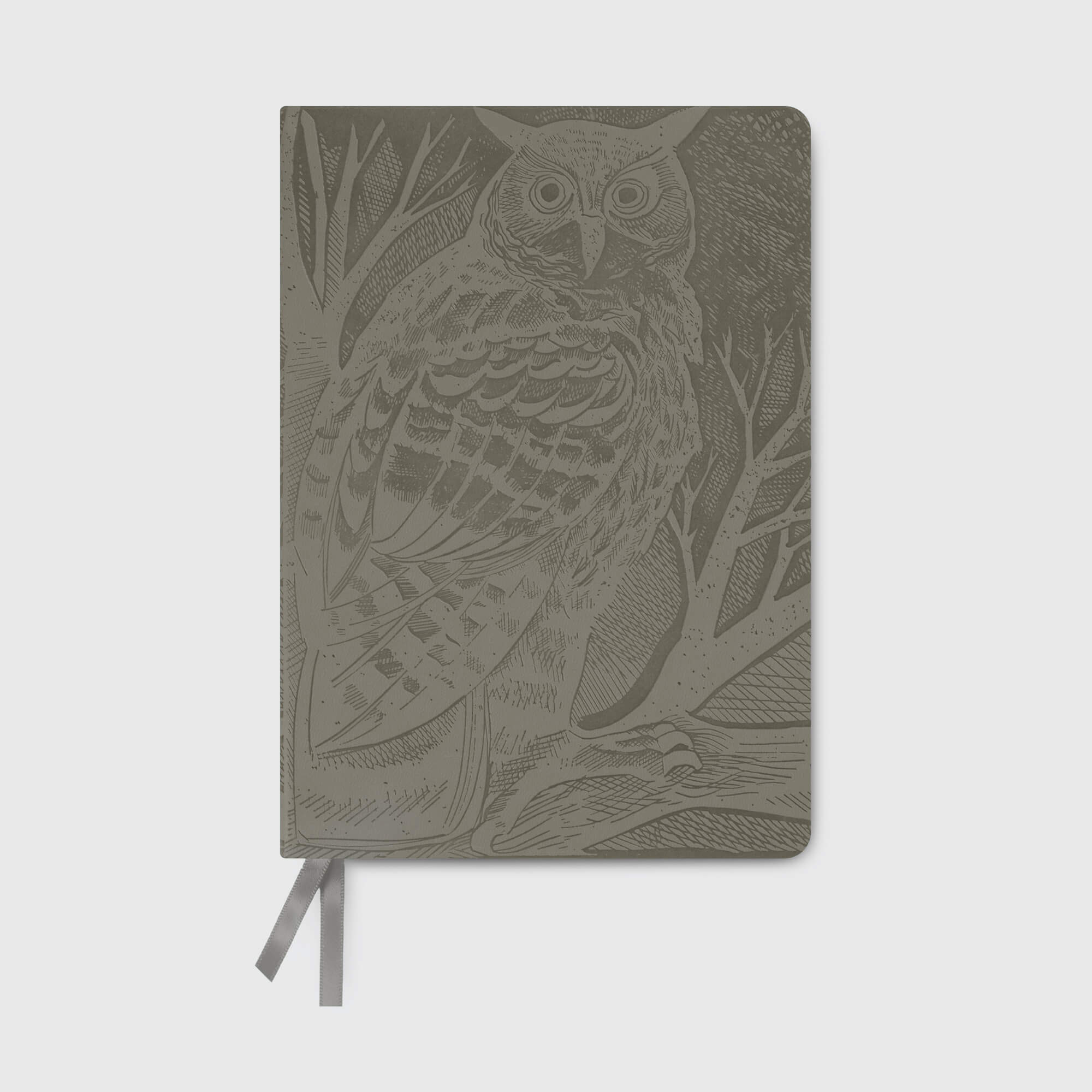 Long Eared Owl Artisan Art Notebook