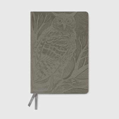 Long Eared Owl Artisan Art Notebook