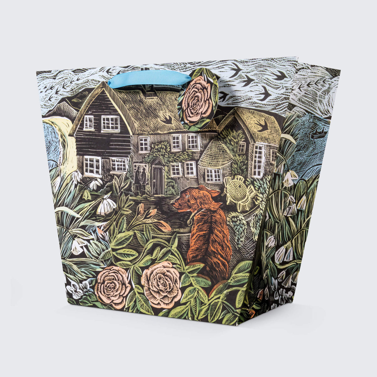 Rose Cottage Gift Bag (Large)