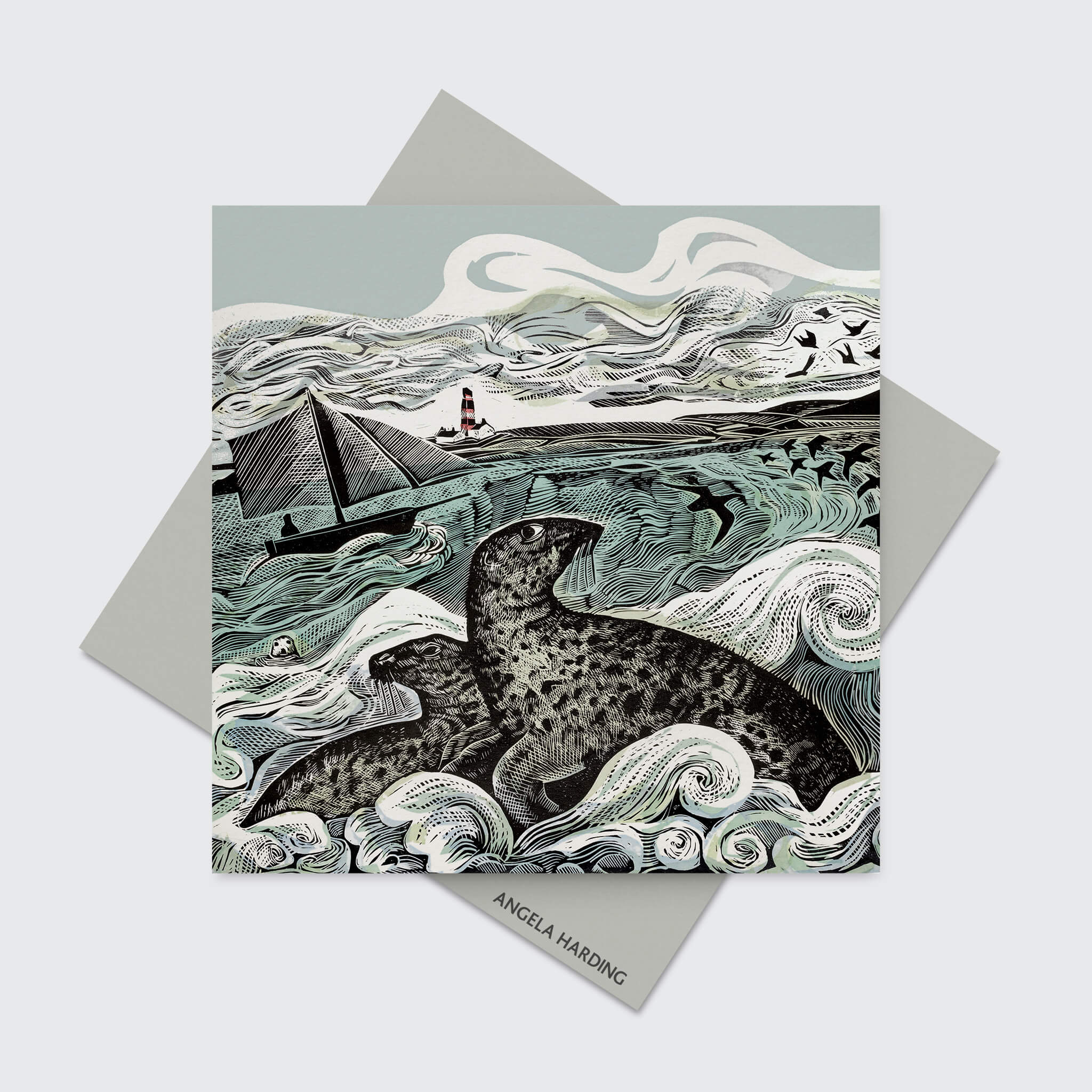 Seal Song Greeting Card