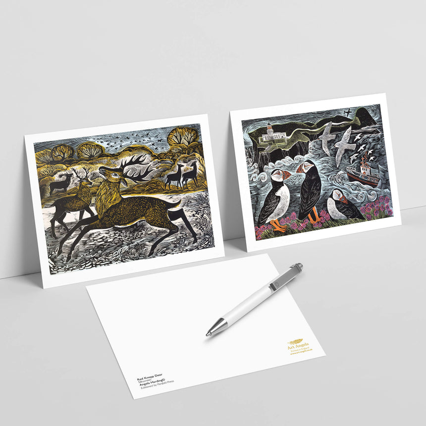 Seasonal Postcard Set - Set of Six