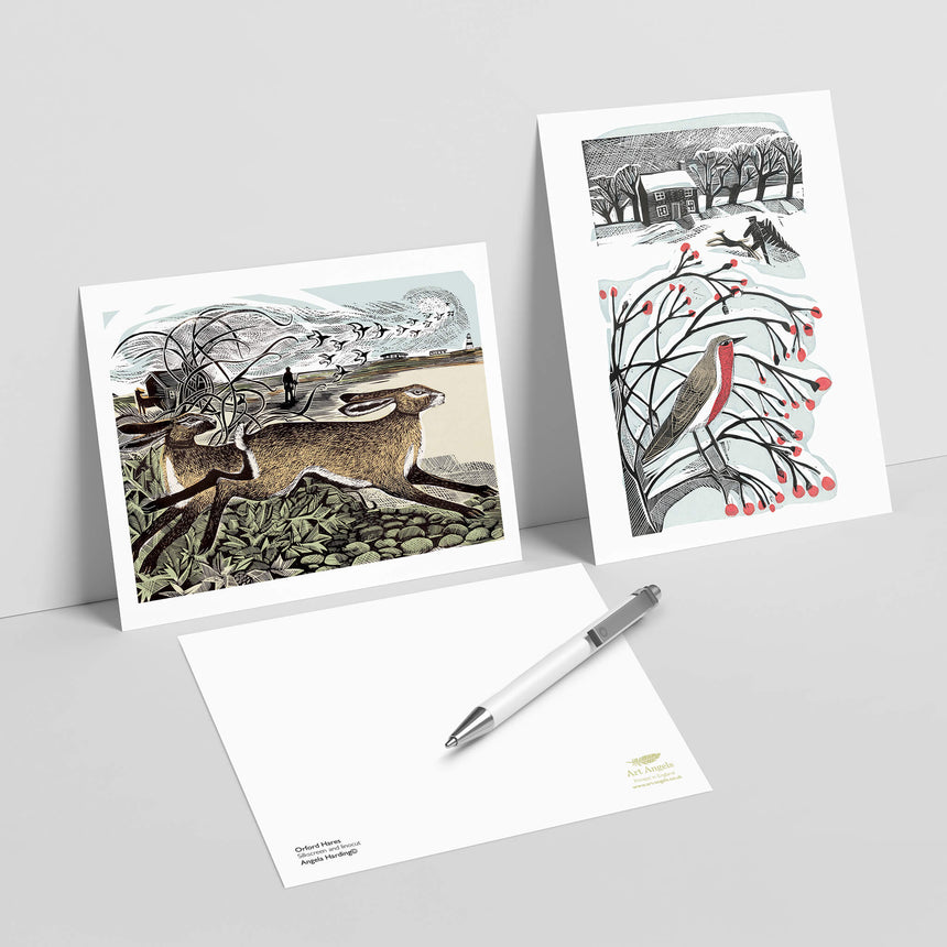 Seasonal Postcard Set - Set of Six