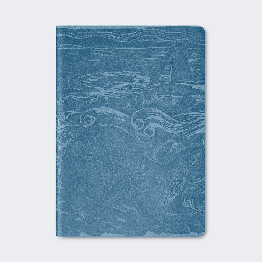 'New' Shetland Otter Embossed Artisan Notebook