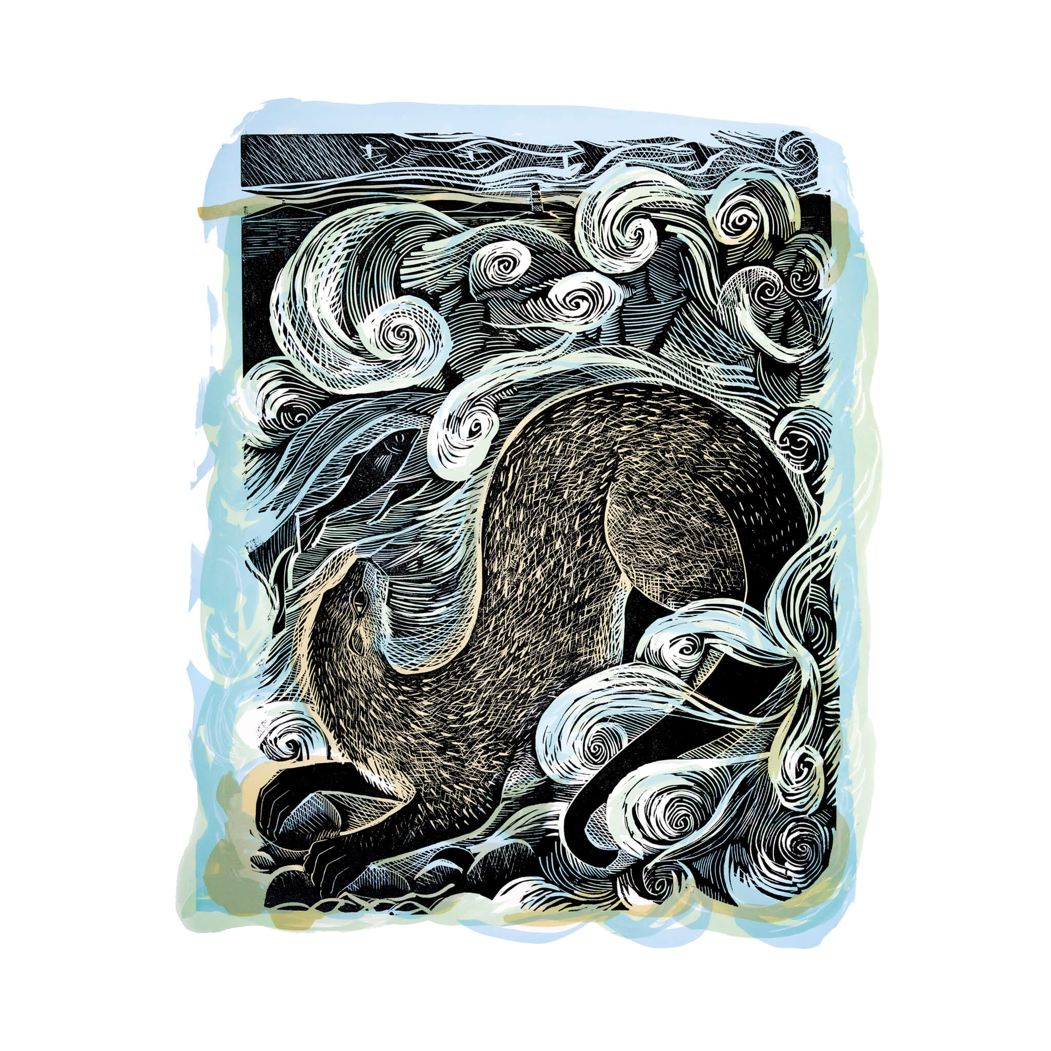 Shetland Otter, Shetland Sea
