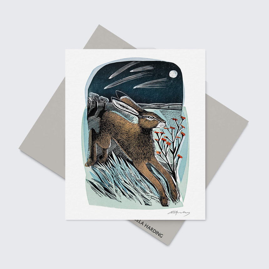 Shooting Stars Greeting Card