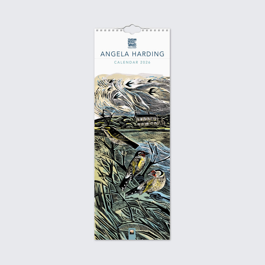 Angela Harding Slim Calendar 2026