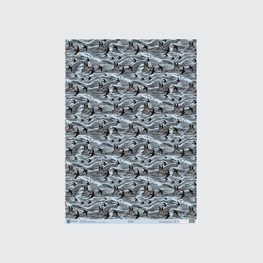 Swallows and Sea Gift Wrap (3 Sheets)