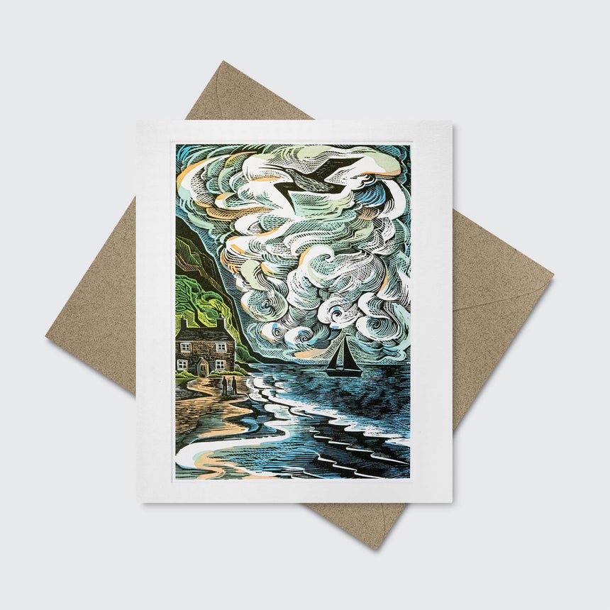 The Wild Silence Greeting Card