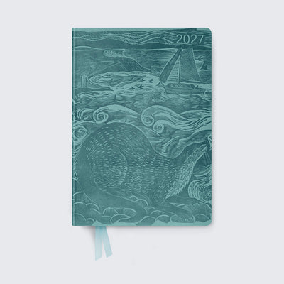 Shetland Otter and Windsong 2027 Artisan Art Diary