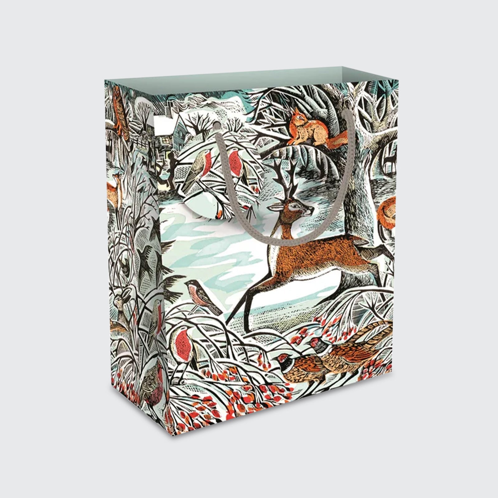 Flame Tree Puzzle 1000 Pezzi - Angela Harding 'Winter Wonderland' - 735x510 Mm, Con Poster A4 - 3