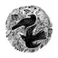 Blackbirds & Mulberry Tree – Black & White Edition