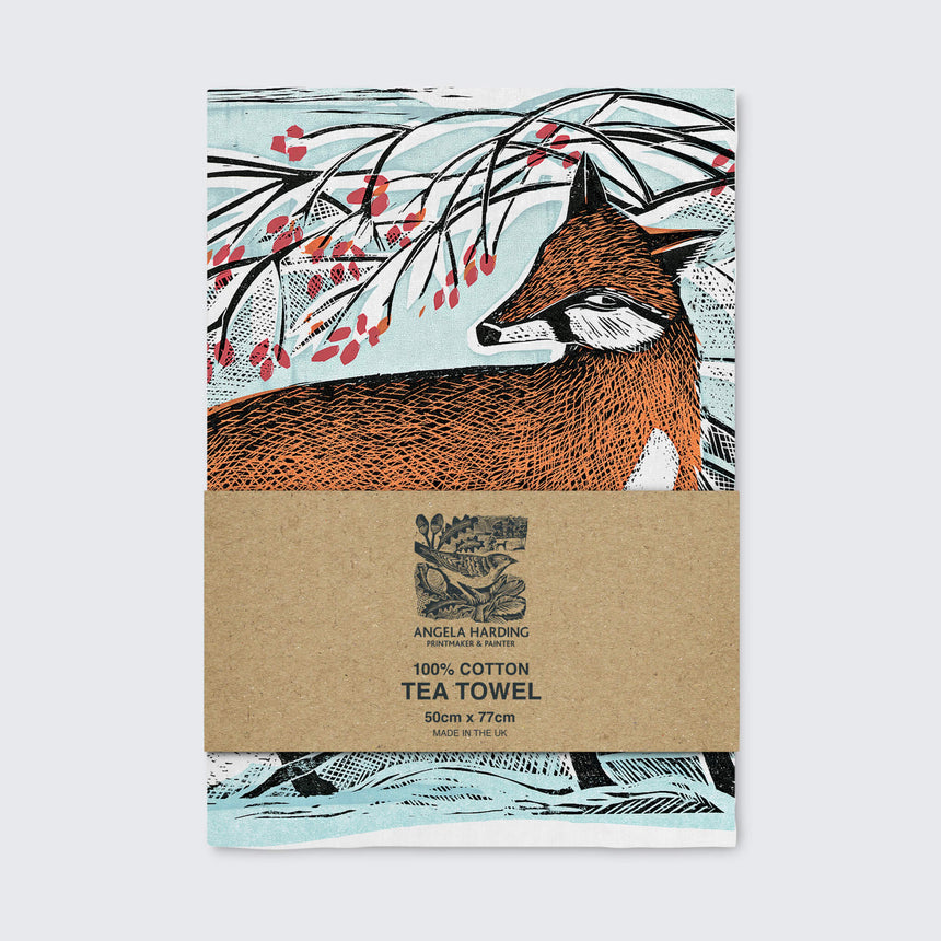 Stopping By The Woods Tea Towel