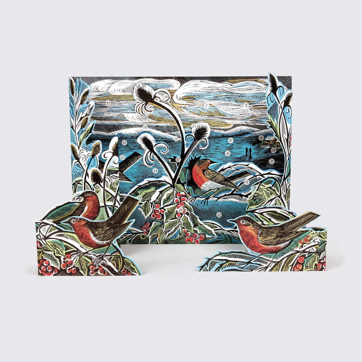 Winter Robin | Advent Calendar | Angela Harding