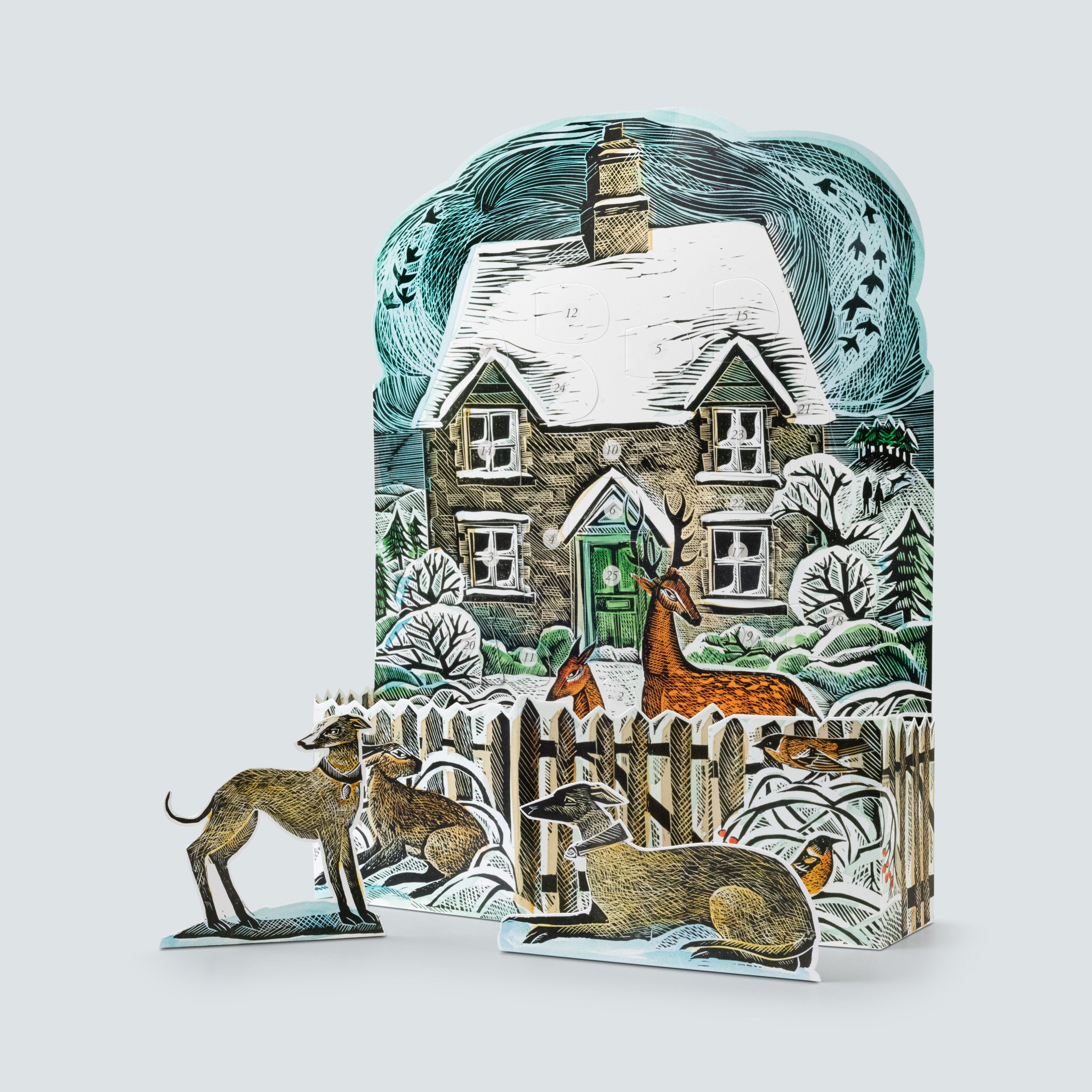 Christmas Cottage Advent Calendar